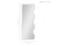 Espelho de Chão Wave Orgânico Branco, white | WestwingNow