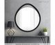 Espelho de Parede Empty Preto, black | WestwingNow