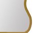 Espelho de Chão Wave Orgânico Dourado, gold | WestwingNow