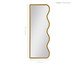 Espelho de Chão Wave Orgânico Dourado, gold | WestwingNow