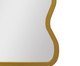 Espelho de Chão Wave Orgânico Dourado, gold | WestwingNow