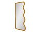 Espelho de Chão Wave Orgânico Dourado, gold | WestwingNow