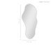 Espelho de Chão Lake Orgânico Branco, white | WestwingNow