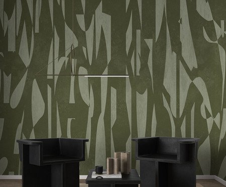 Papel de Parede Recortes Verde | Westwing