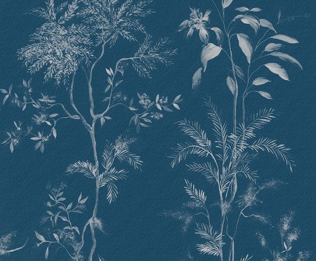 Papel de Parede Bossa Azul Petróleo | Westwing