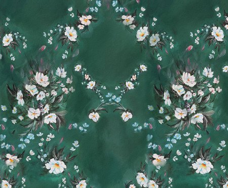 Papel de Parede Florescer Verde | Westwing