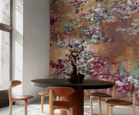 Papel de Parede Reflexo Ouro | Westwing