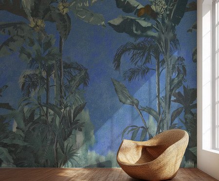 Papel de Parede Esmeralda Azul | Westwing