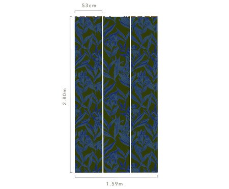 Papel de Parede Essência Azul | Westwing
