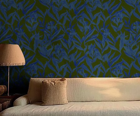 Papel de Parede Essência Azul | Westwing