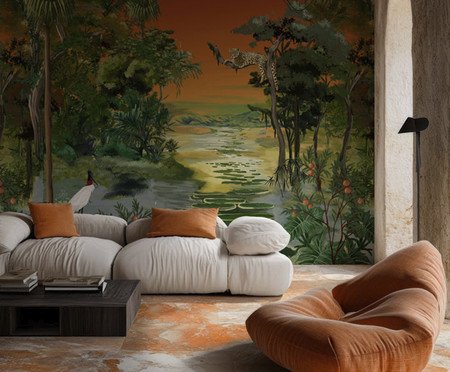 Papel de Parede Amanhecer no Pantanal | Westwing