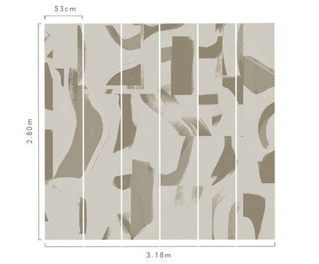 Papel de Parede Fragmentos V1 | Westwing