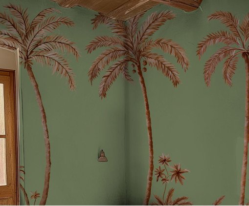 Papel de Parede Ilha do Mel Verde, Colorido | WestwingNow