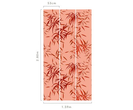 Papel de Parede Capim e Limão Rouge | Westwing