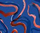 Papel de Parede Gestual Azul, Colorido | WestwingNow