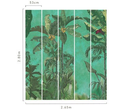 Papel de Parede Banana Field | Westwing