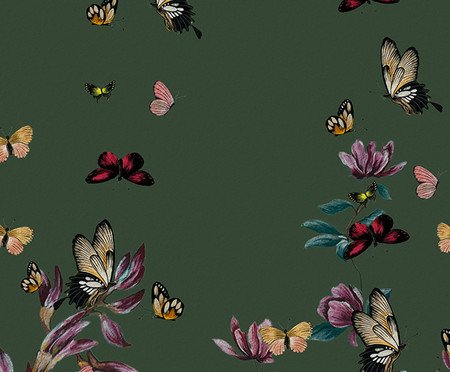 Papel de Parede Jardim Encantado Verde | Westwing