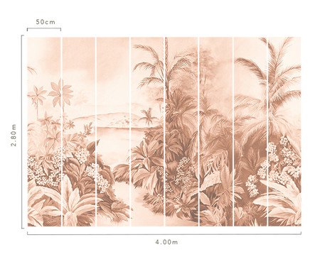Papel de Parede Jardim dos Sonhos Cacau | Westwing
