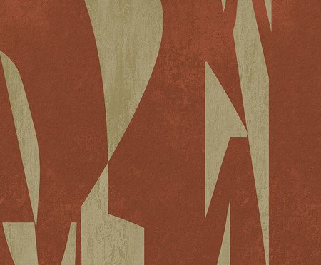 Papel de Parede Recortes Terracota | Westwing