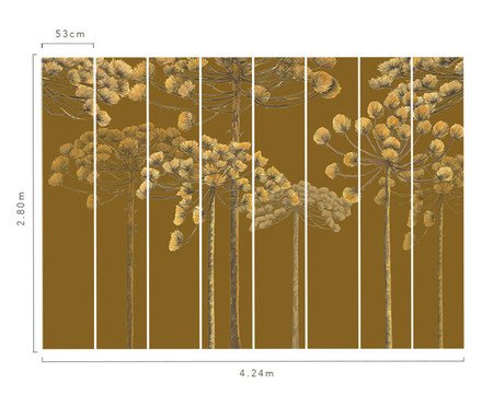 Papel de Parede Terra de Muitos Pinheiros V3 | Westwing
