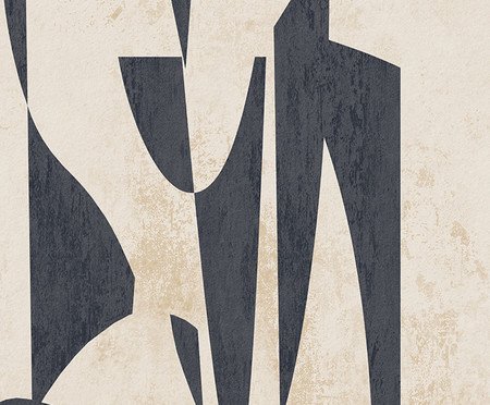 Papel de Parede Recortes Preto e Branco | Westwing