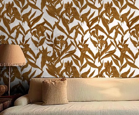 Papel de Parede Essência Dourado | Westwing