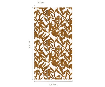 Papel de Parede Essência Dourado | Westwing