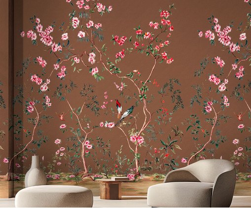 Papel de Parede Jardim Sereno Terra, Colorido | WestwingNow