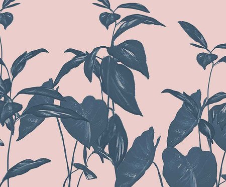 Papel de Parede Selva Urbana Rosé | Westwing