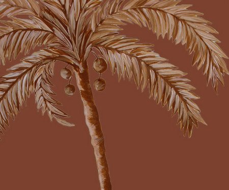 Papel de Parede Ilha do Mel Terracota | Westwing