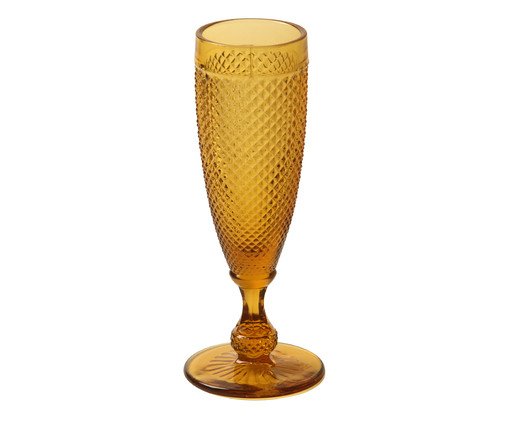 Taça para Champanhe Bico de Jaca Âmbar - 150ml, Laranja | WestwingNow
