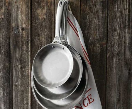 Frigideira Ply Sem Antiaderente Inox - 24cm | Westwing