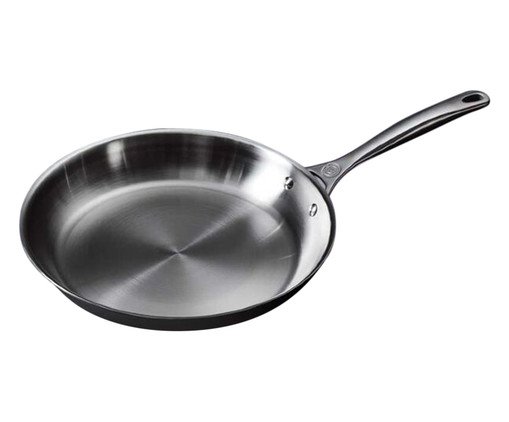 Frigideira Ply Sem Antiaderente Inox - 24cm, multicolor | WestwingNow