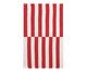 Toalha de Praia Maldivas Vermelho e Off-White, red | WestwingNow