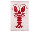 Toalha de Praia Lagosta Vermelho e Off-White, red | WestwingNow