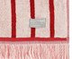 Toalha de Praia com franja Riviera Vermelho e Off-White, red | WestwingNow