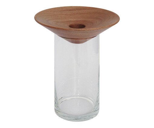 Vaso Grand Baobá - 28 cm, wood pattern | WestwingNow