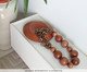 Cordão de Mesa Madrepérola, wood pattern | WestwingNow