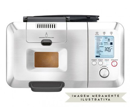 Panificadora Pan Express em Inox by Breville - Prata | Westwing
