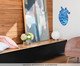 Placa Decorativa Farol em Madeira Azul, blue | WestwingNow