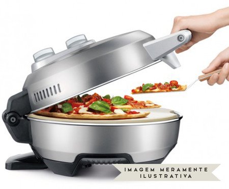 Forno Elétrico para Pizza by Breville - Prata | Westwing