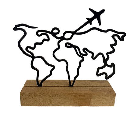 Escultura de Mesa Mapa Mundi | Westwing