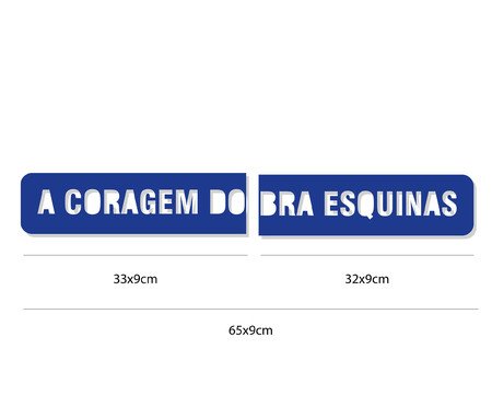 Placa para Parede 