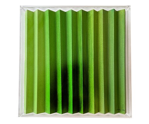 Quadro Degradê Aspargo, Verde | WestwingNow