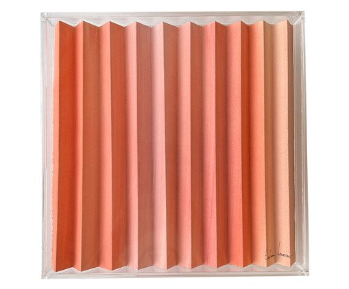 Quadro Degradê Kobi, Rosé | WestwingNow