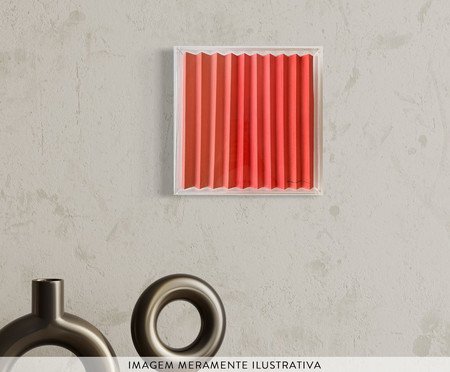 Quadro Degradê Salmão | Westwing