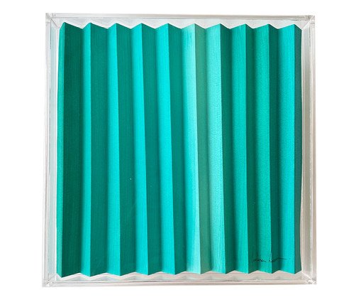 Quadro Degradê Turquesa, Turquesa | WestwingNow