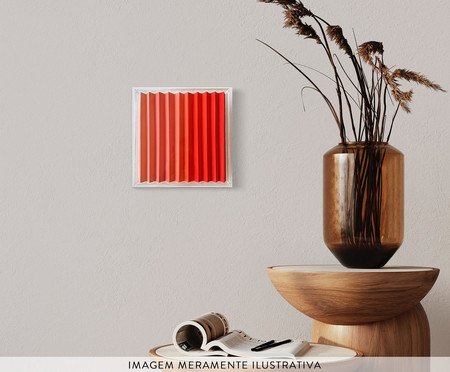 Quadro Degradê Coral | Westwing