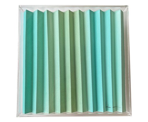 Quadro Degradê Marinha, Verde | WestwingNow