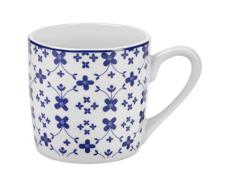 Jogo de Xicaras de Café com Pires em Porcelana Majestic | Westwing